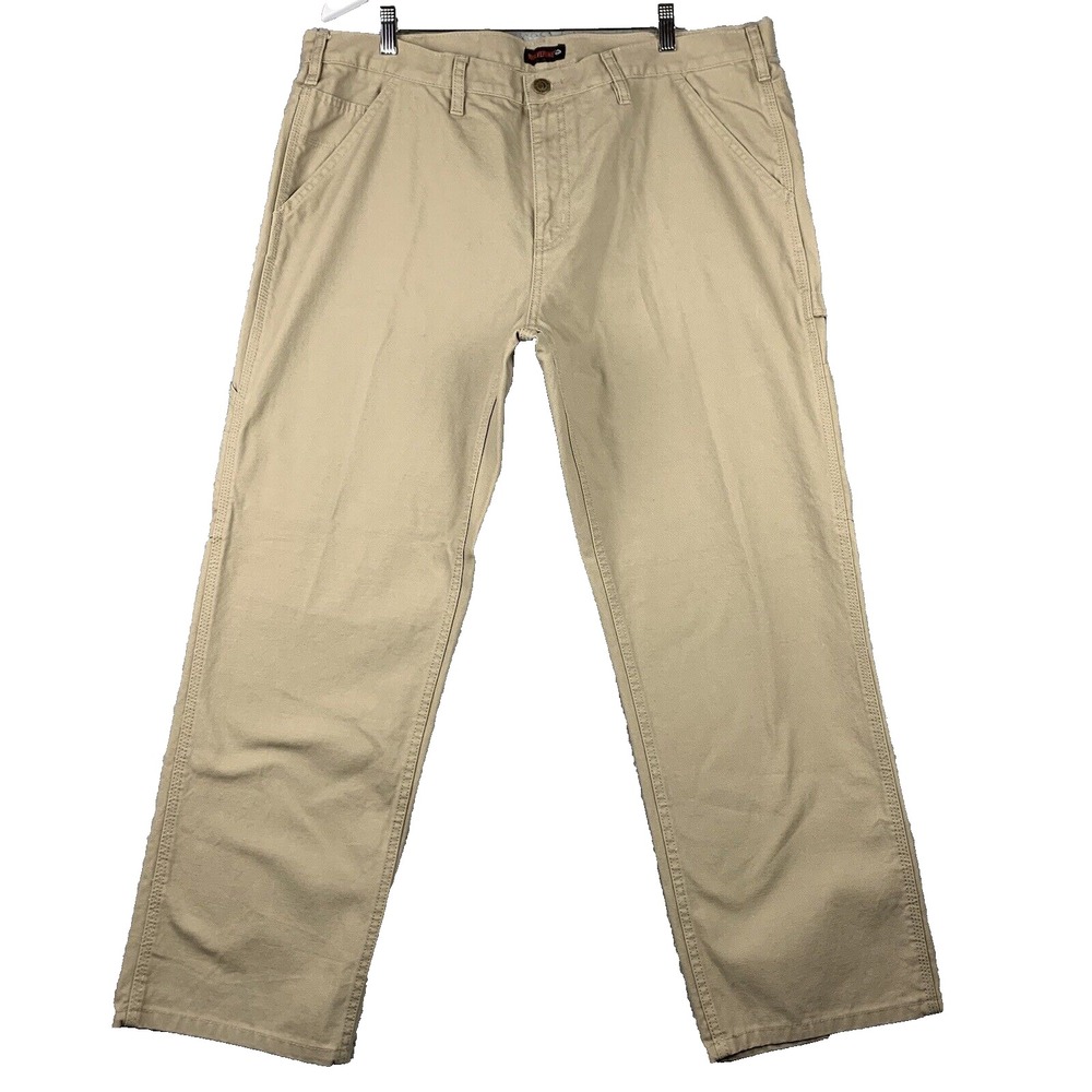 Wolverine Mens Carpenter Pants 40x30‎ Canvas Utility Outdoor Workwear Painter
